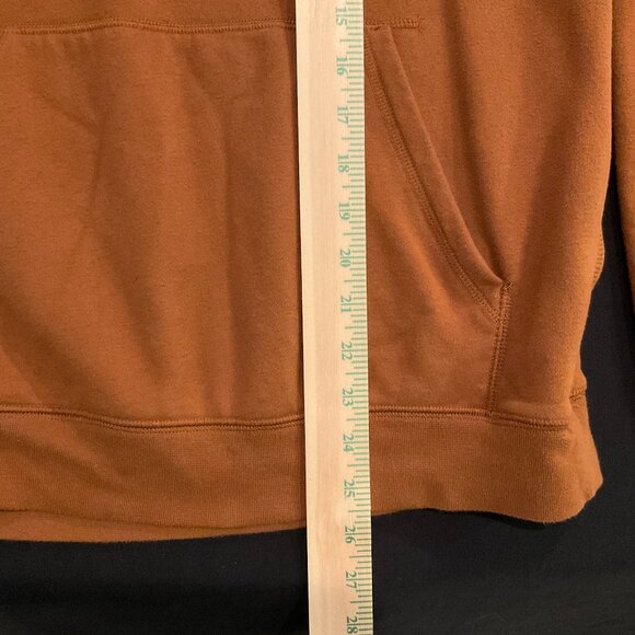 Tek Gear Muted Orange Hoodie Ultrasoft Fleece Mens Size Small - Picture 3 of 6